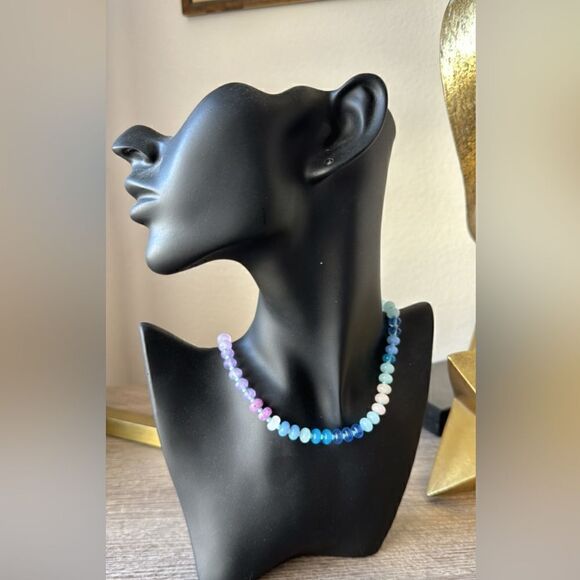 Beaded necklace A500 - Picture 3 of 3